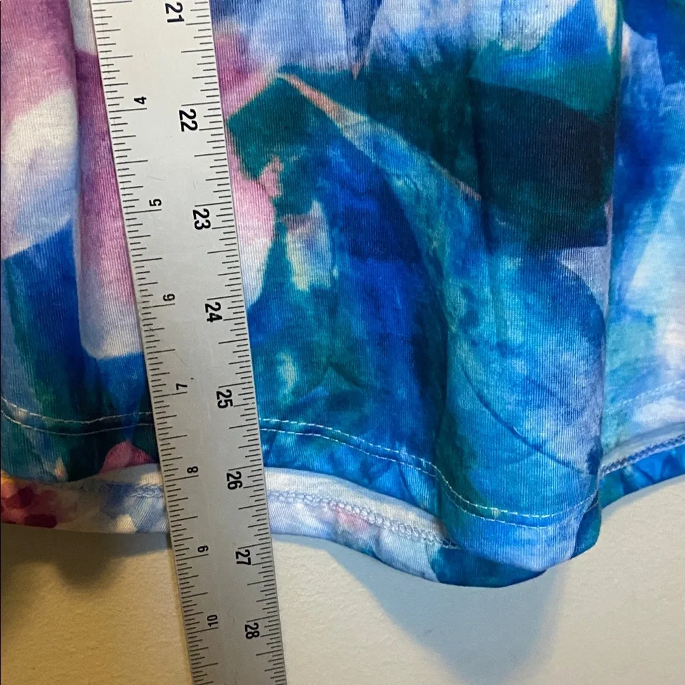 Allison Daley Blouse Bundle of 2 Womens Medium Floral Multicolor 3/4 Sleeve Tops - Picture 10 of 17
